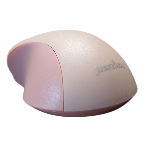 Mysz bezprzewodowa Perixx PERIMICE-621 optyczna 1600dpi 2.4 GHz, różowa, silent, cicha, bezklikowa