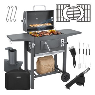Grill ogrodowy z pokrywą 105x110x50cm Kaminer