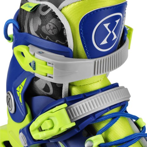 NA1055 ŁYŻWOROLKI BLAZE GRANATOWE ROZM. M(35-38) NILS EXTREME