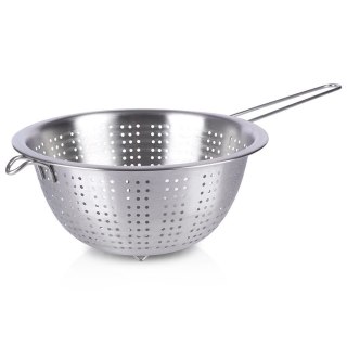Cedzak Kuchenny Stalowy EXCELLENT HOUSEWARE 24 cm z Długim Uchem na Makaron
