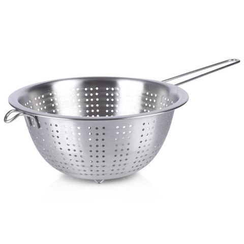 Cedzak Kuchenny Stalowy EXCELLENT HOUSEWARE 24 cm z Długim Uchem na Makaron
