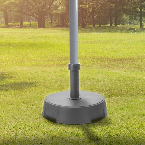 Podstawa do Parasola Ogrodowego Betonowa Antracytowa Solidna VILDE 25 kg