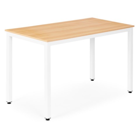 Stół do kuchni jadalni dla 4-5 osób biurko komputerowe 120x60 cm jasny dąb ModernHome