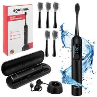 Szczoteczka soniczna do zębów czarna Soulima 26851