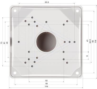 UCHWYT KAMERY BD-B116