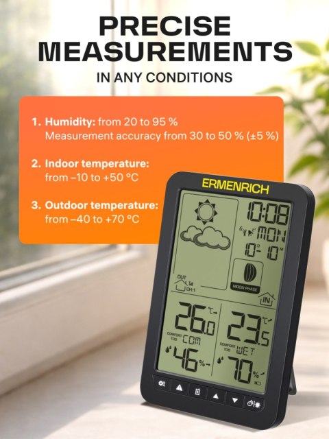 Stacja meteorologiczna Ermenrich Report WR20