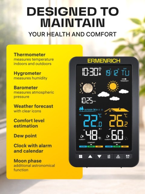 Stacja meteorologiczna Ermenrich Report WR30