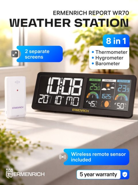 Stacja meteorologiczna Ermenrich Report WR70