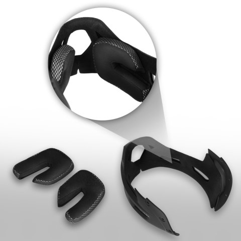 MTW101 KASK CZARNY FULL FACE L(58-61CM) NILS EXTREME