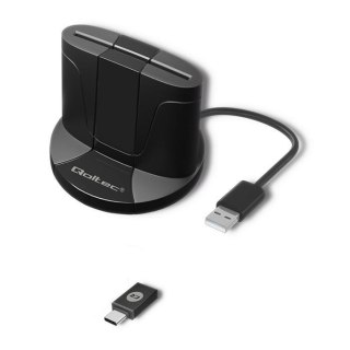 Czytnik kart chipowych ID Qoltec SCR-0632 | USB typu C