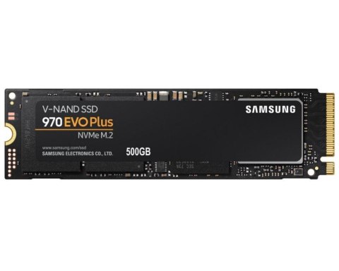 Dysk SSD Samsung 970 EVO Plus 500GB M.2 2280 PCIe 3.0 x4 NVMe (3500/3200 MB/s) TLC Dysk SSD Samsung 970 EVO Plus 500GB M.2 2280 PCIe 3.0 x4 NVMe (3500/3200 MB/s) TLC