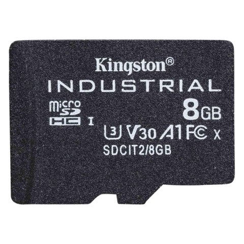 Karta pamięci Kingston Industrial microSD 8GB Class 10 UHS-I U3 Karta pamięci Kingston Industrial microSD 8GB Class 10 UHS-I U3