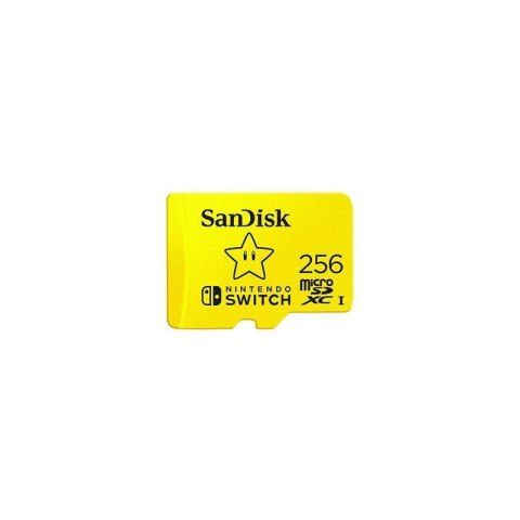Karta pamięci MicroSDXC SanDisk NINTENDO SWITCH microSDXC 256GB 100/90 MB/s V30 UHS-I U3 Karta pamięci MicroSDXC SanDisk NINTENDO SWITCH microSDXC 256GB 100/90 MB/s V30 UHS-I U3
