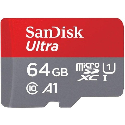 Karta pamięci MicroSDXC SanDisk ULTRA 128GB 120MB/s UHS-I Class 10 + adapter Karta pamięci MicroSDXC SanDisk ULTRA 128GB 120MB/s UHS-I Class 10 + adapter