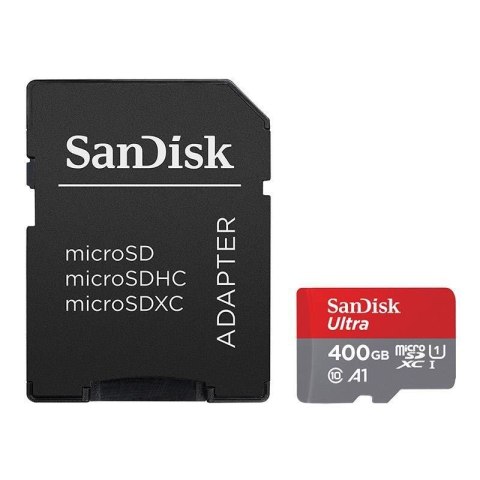 Karta pamięci MicroSDHC SanDisk ULTRA ANDROID 400GB 120MB/s UHS-I Class 10 + adapter Karta pamięci MicroSDHC SanDisk ULTRA ANDROID 400GB 120MB/s UHS-I Class 10 + adapter