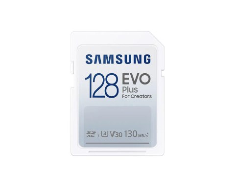 Karta pamięci Samsung EVO Plus SDXC 128GB (130 MB/s) Karta pamięci Samsung EVO Plus SDXC 128GB (130 MB/s)