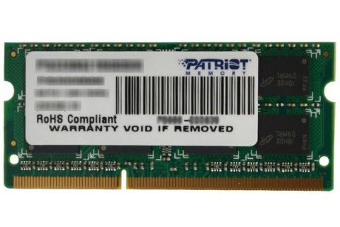 Pamięć DDR3 Patriot Signature Line 8GB (1x8GB) 1333MHz CL9 Pamięć DDR3 Patriot Signature Line 8GB (1x8GB) 1333MHz CL9