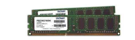 Pamięć DDR3 Patriot Signature Line 8GB (2x4GB) 1600 MHz CL11 1,5V Pamięć DDR3 Patriot Signature Line 8GB (2x4GB) 1600 MHz CL11 1,5V