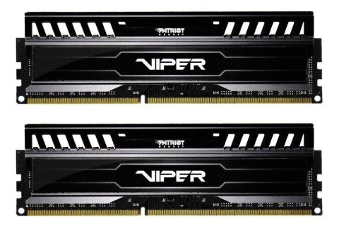 Pamięć DDR3 Patriot Viper 3 Black Mamba 16GB (2x8GB) 1600 MHz CL10 1,5V Pamięć DDR3 Patriot Viper 3 Black Mamba 16GB (2x8GB) 1600 MHz CL10 1,5V