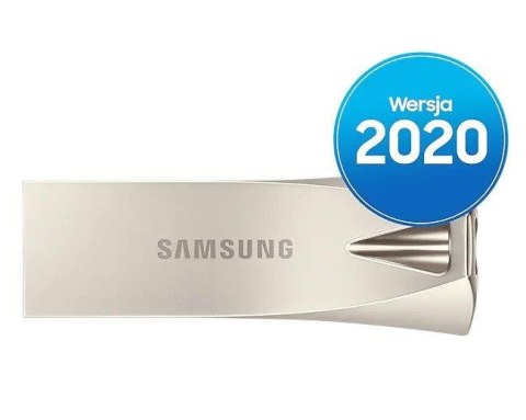 Pendrive Samsung BAR Plus 2020 256GB USB 3.1 Flash Drive 400 MB/s Champaign Silver Pendrive Samsung BAR Plus 2020 256GB USB 3.1 Flash Drive 400 MB/s Champaign Silver