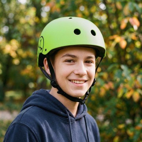 MTW001-2 KASK ZIELONY S(52-56CM) NILS EXTREME