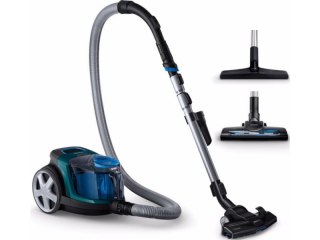 Odkurzacz bezworkowy PHILIPS PowerPro Compact FC9334/09 (900W /Czarno-zielony )