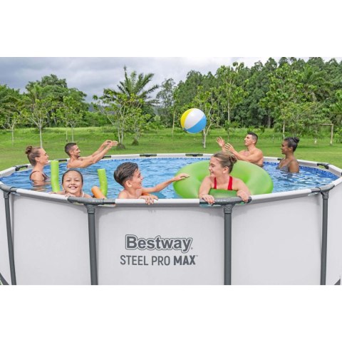 BASEN OGRODOWY STELAŻOWY 427 X 122 CM 12W1 BESTWAY 5612X