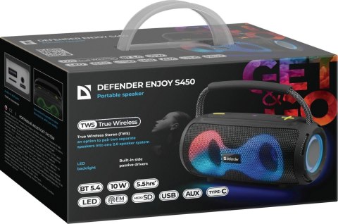 GŁOŚNIK DEFENDER ENJOY S450 BLUETOOTH 16W