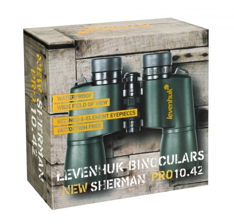 Lornetka Levenhuk New Sherman PRO 10x42