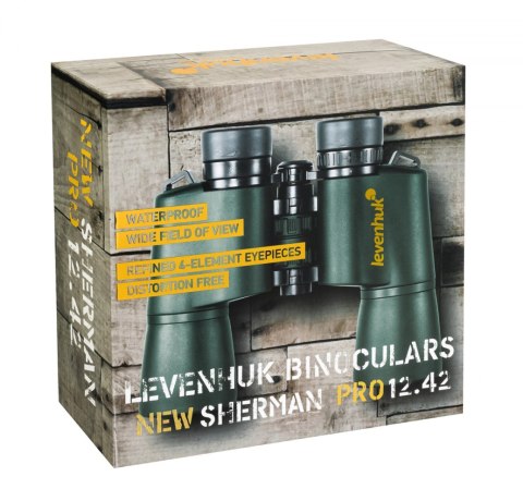Lornetka Levenhuk New Sherman PRO 12x42