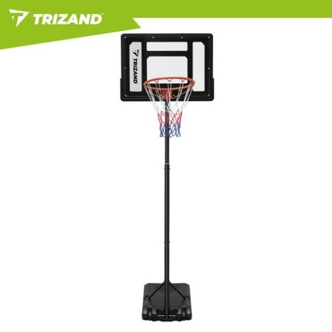 Kosz do koszykówki 259cm Trizand Regulowana wysokość 150-210 cm