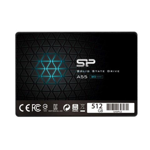 Dysk SSD Silicon Power A55 512GB 2.5" SATA3 (560/530) 3D NAND, 7mm Dysk SSD Silicon Power A55 512GB 2.5" SATA3 (560/530) 3D NAND, 7mm