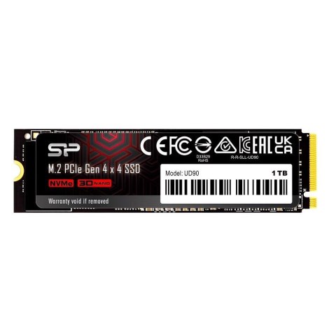 Dysk SSD Silicon Power UD90 1TB M.2 PCIe Gen4x4 NVMe 1.4 (4800/4200 MB/s) Dysk SSD Silicon Power UD90 1TB M.2 PCIe Gen4x4 NVMe 1.4 (4800/4200 MB/s)