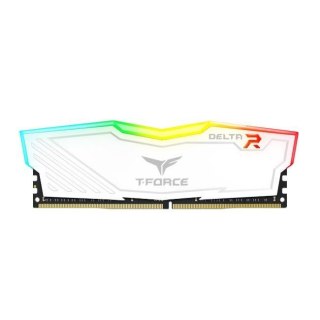 Pamięć DDR4 Team Group Delta RGB 16GB (2x8GB) 3200MHz CL16 1,35V White