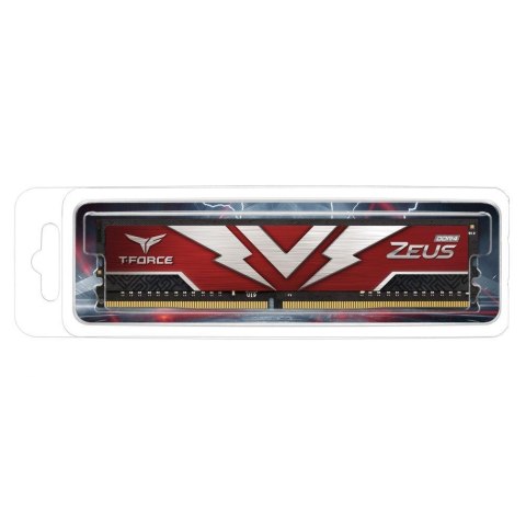 Pamięć DDR4 Team Group Zeus 16GB (1x16GB) 3200MHz CL20 1,2V Red Pamięć DDR4 Team Group Zeus 16GB (1x16GB) 3200MHz CL20 1,2V Red