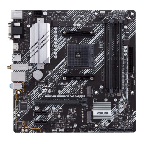 Płyta Asus PRIME B550M-A WIFI II /AMD B550/SATA3/M.2/USB3.1/PCIe4.0/WiFi/BT/AM4/mATX Płyta Asus PRIME B550M-A WIFI II /AMD B550/SATA3/M.2/USB3.1/PCIe4.0/WiFi/BT/AM4/mATX