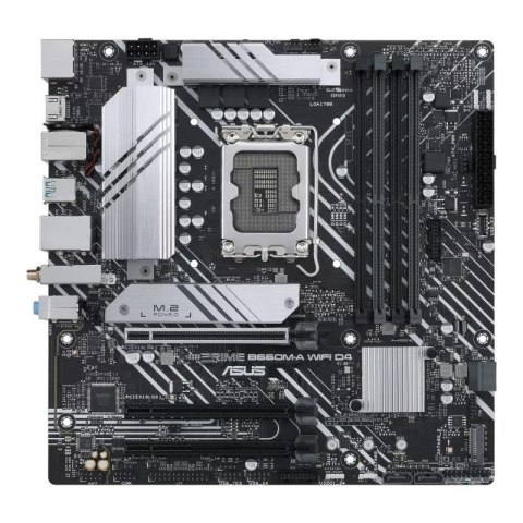 Płyta Asus PRIME B660M-A WIFI D4 /B660/DDR4/SATA3/M.2/USB3.1/WIFI/PCIe4.0/s.1700/mATX Płyta Asus PRIME B660M-A WIFI D4 /B660/DDR4/SATA3/M.2/USB3.1/WIFI/PCIe4.0/s.1700/mATX
