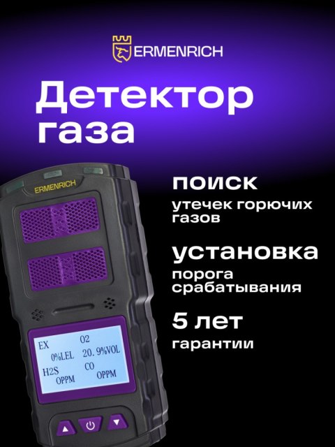 Detektor gazu Ermenrich NG60