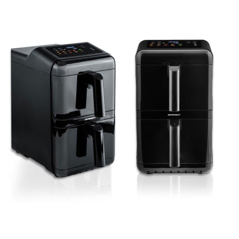 Frytkownica beztłuszczowa dwukomorowa pionowa 11.6 l Air fryer frytownica Berdsen 3000W BD-663
