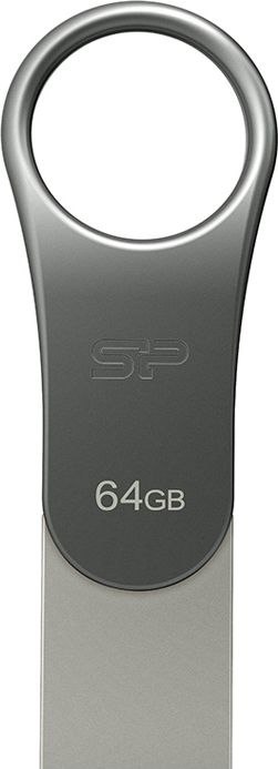 Pendrive SILICON POWER SP064GBUC3C80V1S (64 GB /Srebrny )