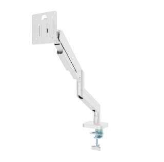 GEMBIRD BIURKOWE, REGULOWANE RAMIĘ/UCHWYT NA MONITOR 17"-32", OBCIĄŻENIE DO 10 KG, KOLOR BIAŁY