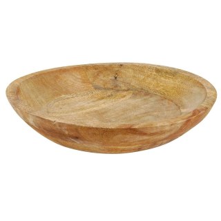 Miska na Owoce Drewniana Dekoracyjna Ozdobna do Serwowania VILDE 30 cm