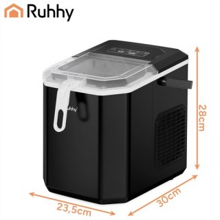 Kostkarka do lodu 1,2l czarna Ruhhy