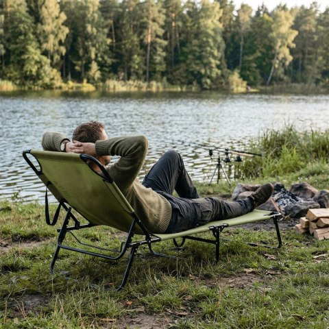 NC3026 ŁÓŻKO POLOWE Z REGULOWANYM OPARCIEM MILITARY NILS CAMP