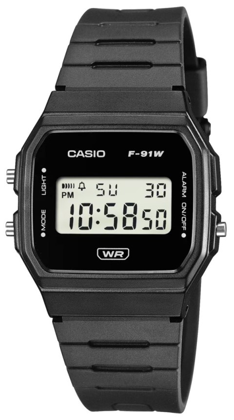 Zegarek CASIO Unisex F-91WB-1AVEF + BOX