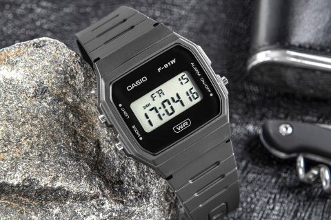 Zegarek CASIO Unisex F-91WB-1AVEF + BOX