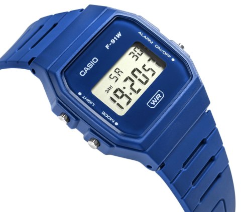 Zegarek CASIO Unisex F-91WB-2A1EF + BOX