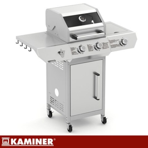 Grill gazowy 2+1 10kW Varen 3.0 Kaminer