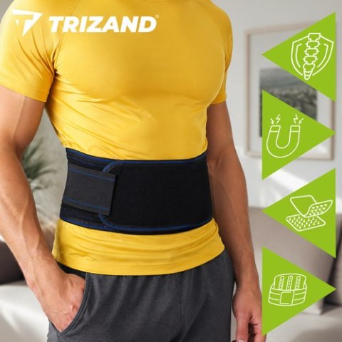 Pas wzmacniający plecy- 24 magnesy- 100cm Trizand