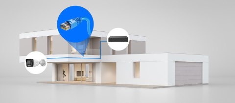 Zestaw moinitoringu IP Hilook 2x IPC-B180HA-LU tuba 8MP Smart-hybrid Light